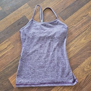 LULULEMON ATHLETICA Power Y Tank Purple Size 6